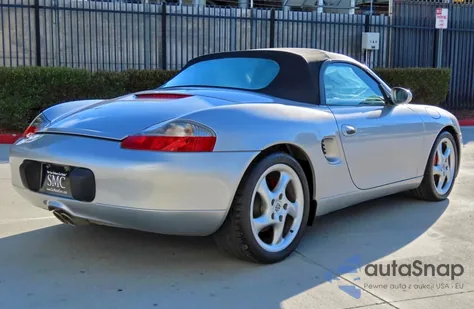 2000 Porsche Boxster S z USA, uszkodzony, nr VIN WP0CB2982YU660735